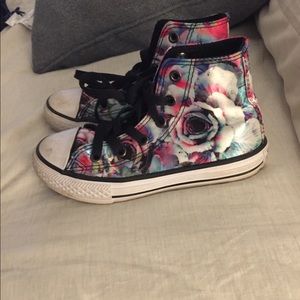 Girls converse hi tops